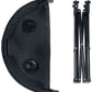 Round Compact Foldable Table with Bottle holder