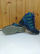 CTR RUB 50 High Ankle Hiking & Trekking Shoes | Blue-Green | Water - Repellent | Unisex | Coasters Trekking Shoes