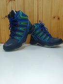 CTR RUB 50 High Ankle Hiking & Trekking Shoes | Blue-Green | Water - Repellent | Unisex | Coasters Trekking Shoes
