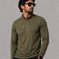 JAG Summit Seeker Series Full Sleeves Tshirt | UPF 50+ Protection | Hiking Tshirt | Trekking Tshirt | Deep Olive