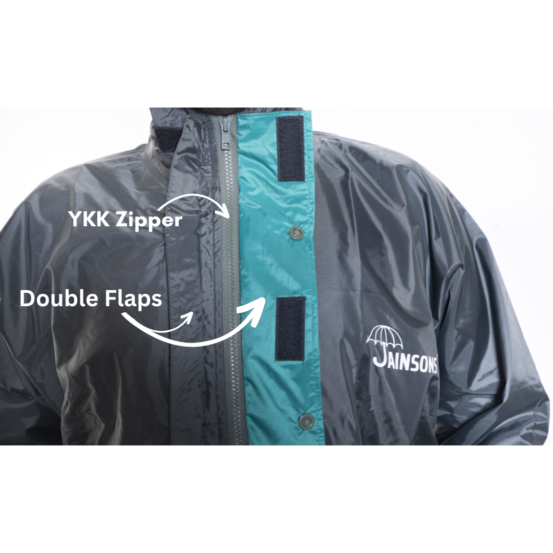 Jainsons Premium Safari Rainsuit | 100% Nylon Fabric | Strong & Rugged