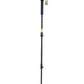 JAG Shock Absorbing Clamper Lock Pole | 2 Section Hiking Pole | FOLDING DOUBLE CLIP TELESCOPIC ALUMINUM TREKKING POLE