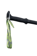 JAG Shock Absorbing Clamper Lock Pole | 2 Section Hiking Pole | FOLDING DOUBLE CLIP TELESCOPIC ALUMINUM TREKKING POLE