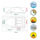 Coleman Darwin 3 Plus Tent