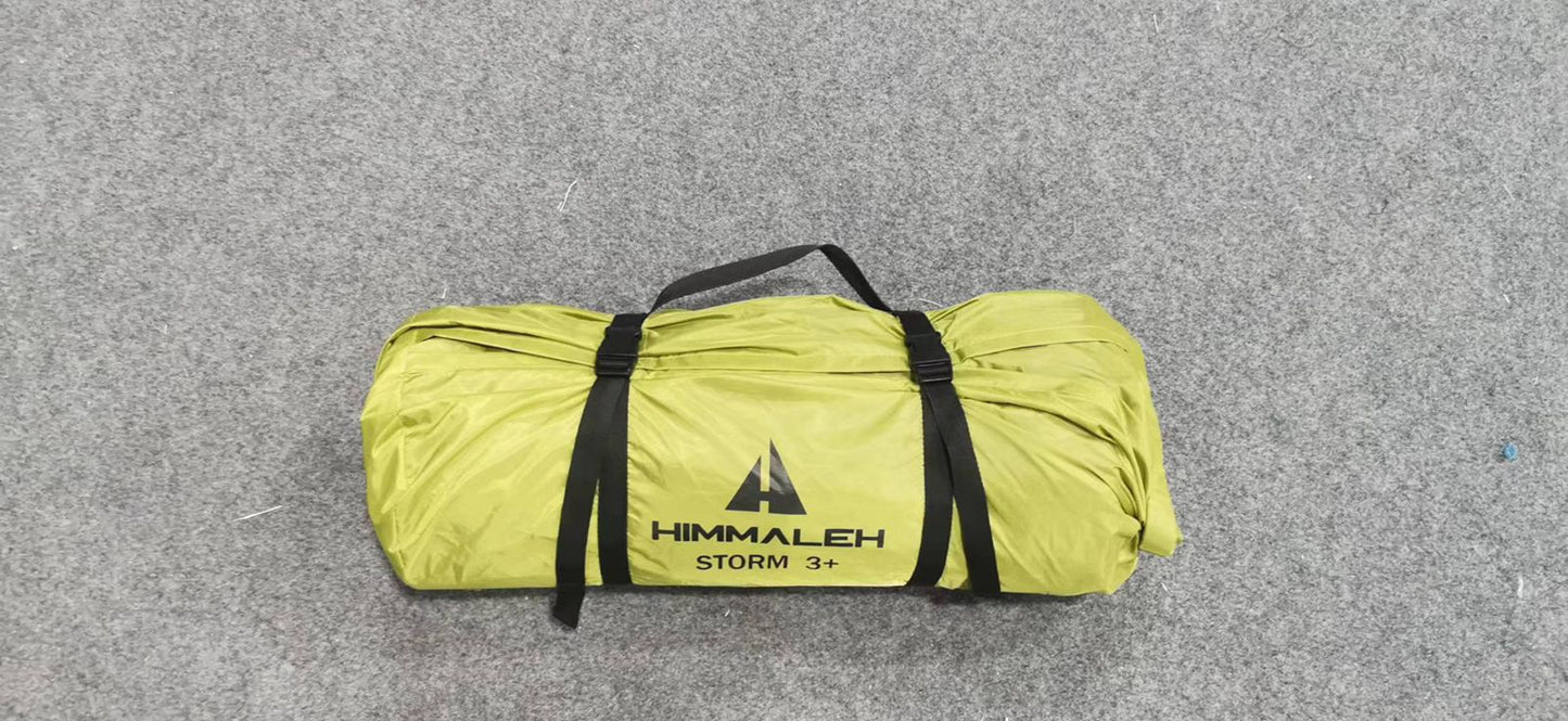 Himmaleh Storm 3+ Tent | 3000mm Waterproof | Double Fly Sheet | Fibreglass Pole | STORM 3+ CAMPING TENT