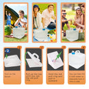 Collapsible Water Container with Spigot, Camping Water Storage Carrier Jug for Outdoors Hiking Backpack & Survival Kit, Foldable Portable Canteen | 20L Capacity