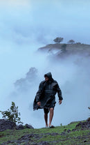 Himalayan Leopard Pack and Go Foldable Poncho | Ultra Light Series | 3000MM Water Repellent | Self Foldable | Unisex