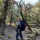 JAG Mt. Kailash Series Trekking & Hiking Pants | Snow Proof | Fleece Inside | Unisex Design | Bonded Fleeced Fabric | Snow Trekking Pants | Triple Layered Fabric | Black Grey