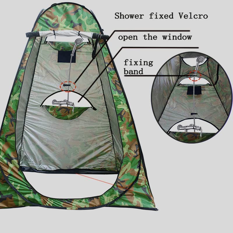 Pop Up Privacy Tent | Shower Tent | Portable Outdoor Camping Bathroom Toilet Tent | Changing Tent | Privacy Shelters Room for Hiking and Beach