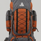 JAG Himalay 63L Metal Frame Rucksack with Rain Cover for Trekking & Travel | Front Opening | Laptop Sleeve | Men & Women | 3 Year Warranty | 63 Litre