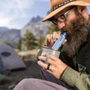 Lifestraw Peak Series Straw Water Filter - Mountain Blue