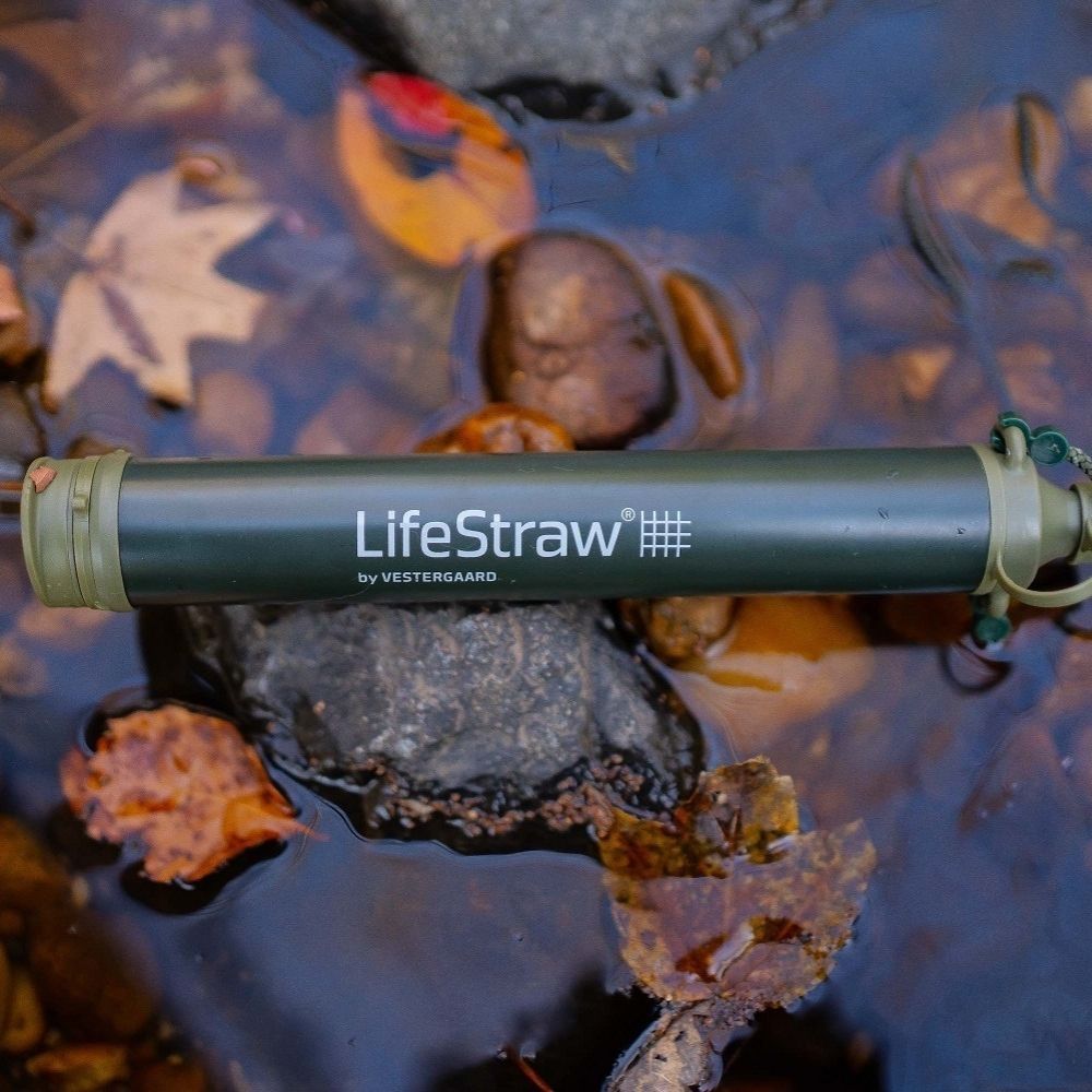 LifeStraw Filtre à Eau Personnel - Pour Randonnée, Camping Et Urgence - Élimine Bactéries