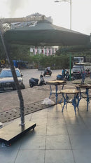 Jainsons Premium Luxury Umbrellas | Side Pole Design | Proudly Made In Bharat | 1 Year Warranty  | Round Umbrellas