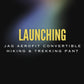 JAG Aerofit Convertible Travel & Hiking Pants | 5 Pocket Design | Stretchable Fabric | Deep Blue | Pants for Trekking