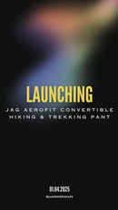 JAG Aerofit Convertible Travel & Hiking Pants | 5 Pocket Design | Stretchable Fabric | Forest Olive | Deep Olive