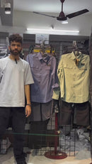 JAG Air - Wave Pro Travel Shirt | Hiking Shirt | Safari Shirt | Fully Stretchable | Full Sleeves Shirt | 2 Pocket Design