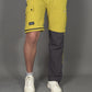 JAG TerraTrek Convertible Trekking Pant | Mustard Charcoal Combination | Bottom Zipper | Ultra Light Crush Fabric