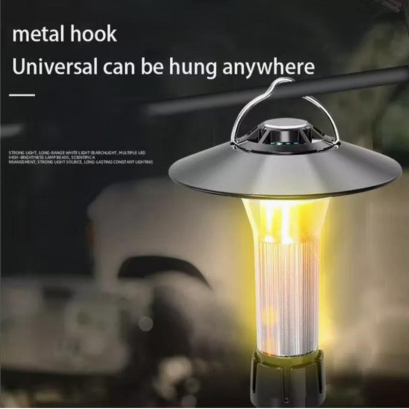 JAG Outdoor Rechargeable Portable Tent Lamp Torch Mini Hanging LED Camping Lantern