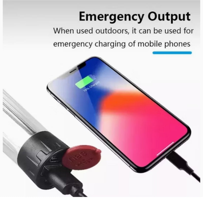 JAG Outdoor Rechargeable Portable Tent Lamp Torch Mini Hanging LED Camping Lantern