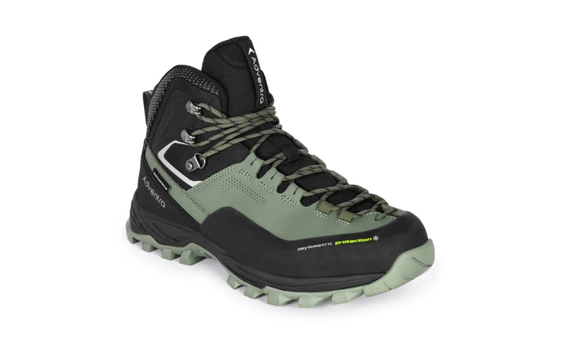JAG Adventra Warm and Waterproof Hiking Boots - ET1101 Mountain Shoes | 3M Insulation | Hiking & Trekking | Uniform Green