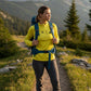 JAG Summit Seeker Series Full Sleeves Tshirt | UPF 50+ Protection | Hiking Tshirt | Trekking Tshirt | Yellow