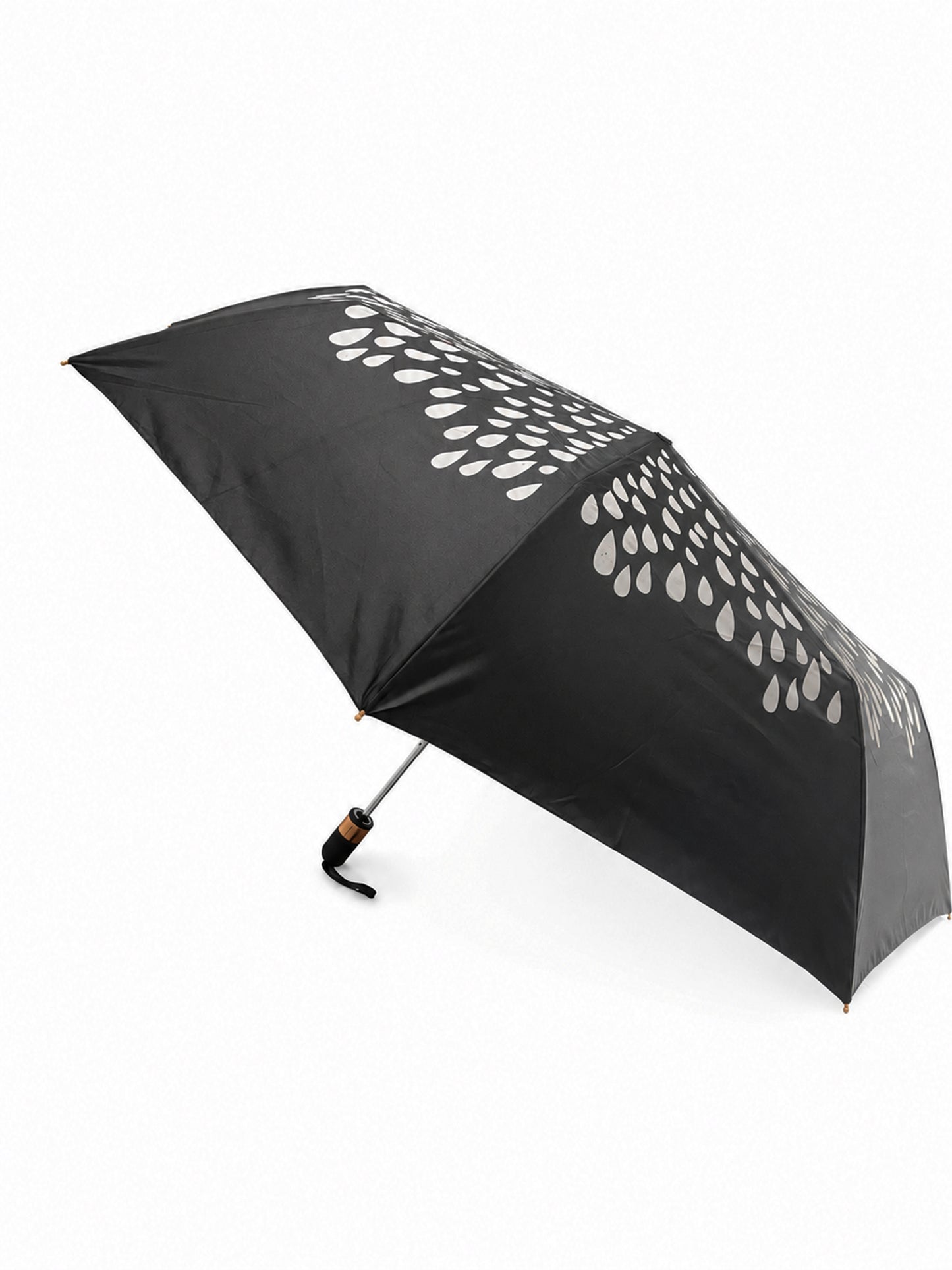 Jainsons Aurora X5 Umbrella | 3 Fold Umbrella | Magic Print | Black