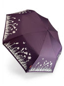 Jainsons Aurora X5 Umbrella | 2 Fold Umbrella | Magic Print | Purple