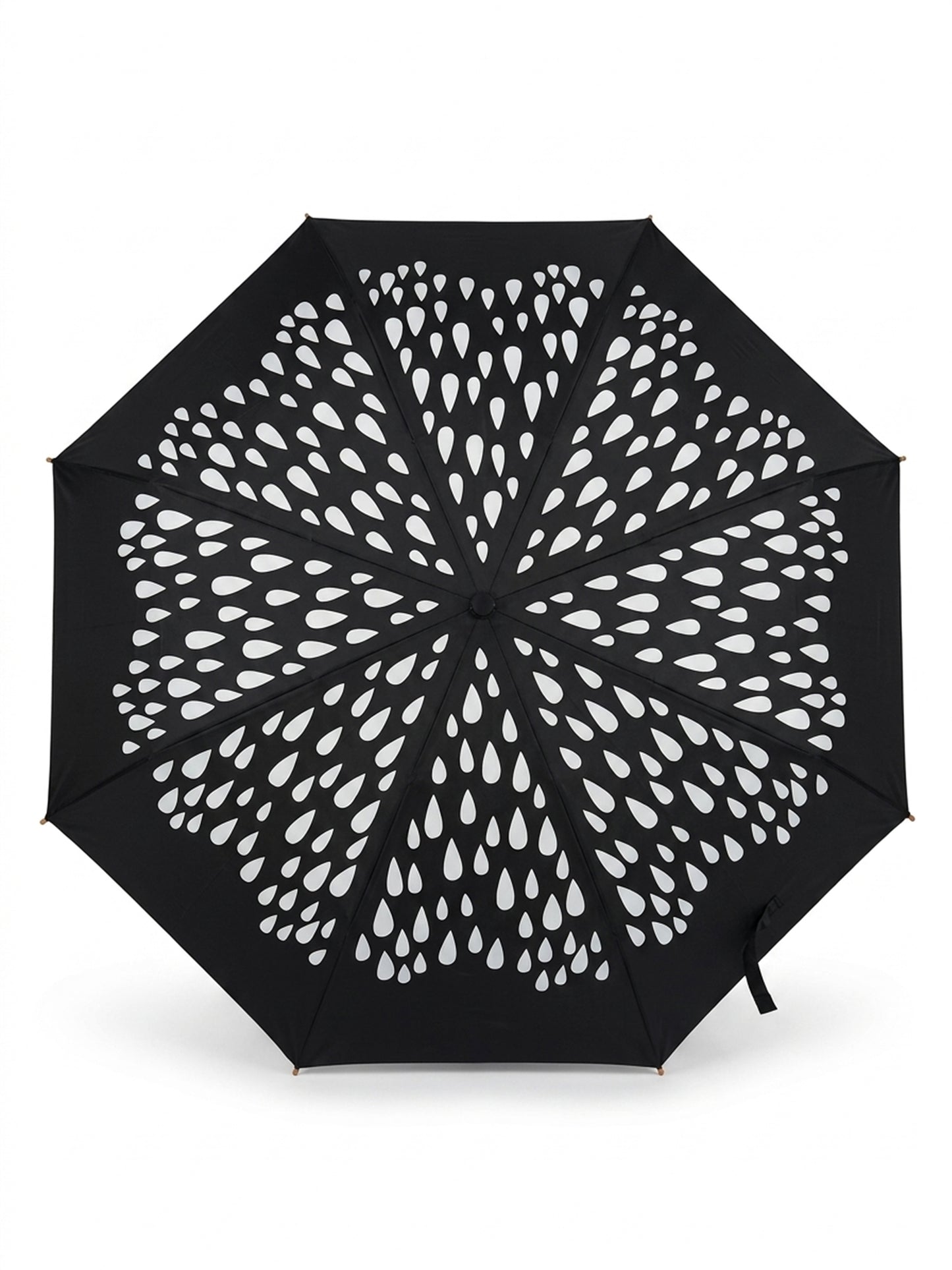 Jainsons Aurora X5 Umbrella | 3 Fold Umbrella | Magic Print | Black
