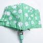 Jainsons Aurora X5 Umbrella | 3 Fold Umbrella | Magic Print | Sea Green