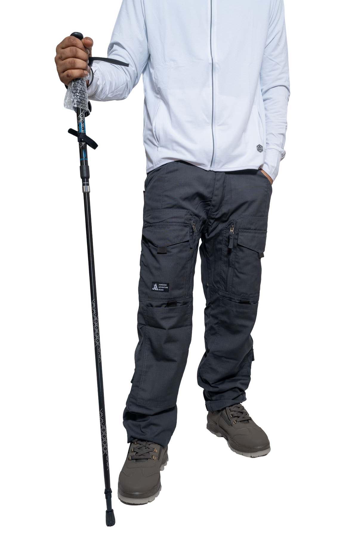 joniter エリアスティック JAG Z Folding Hiking & Trekking Pole | String Mechanism