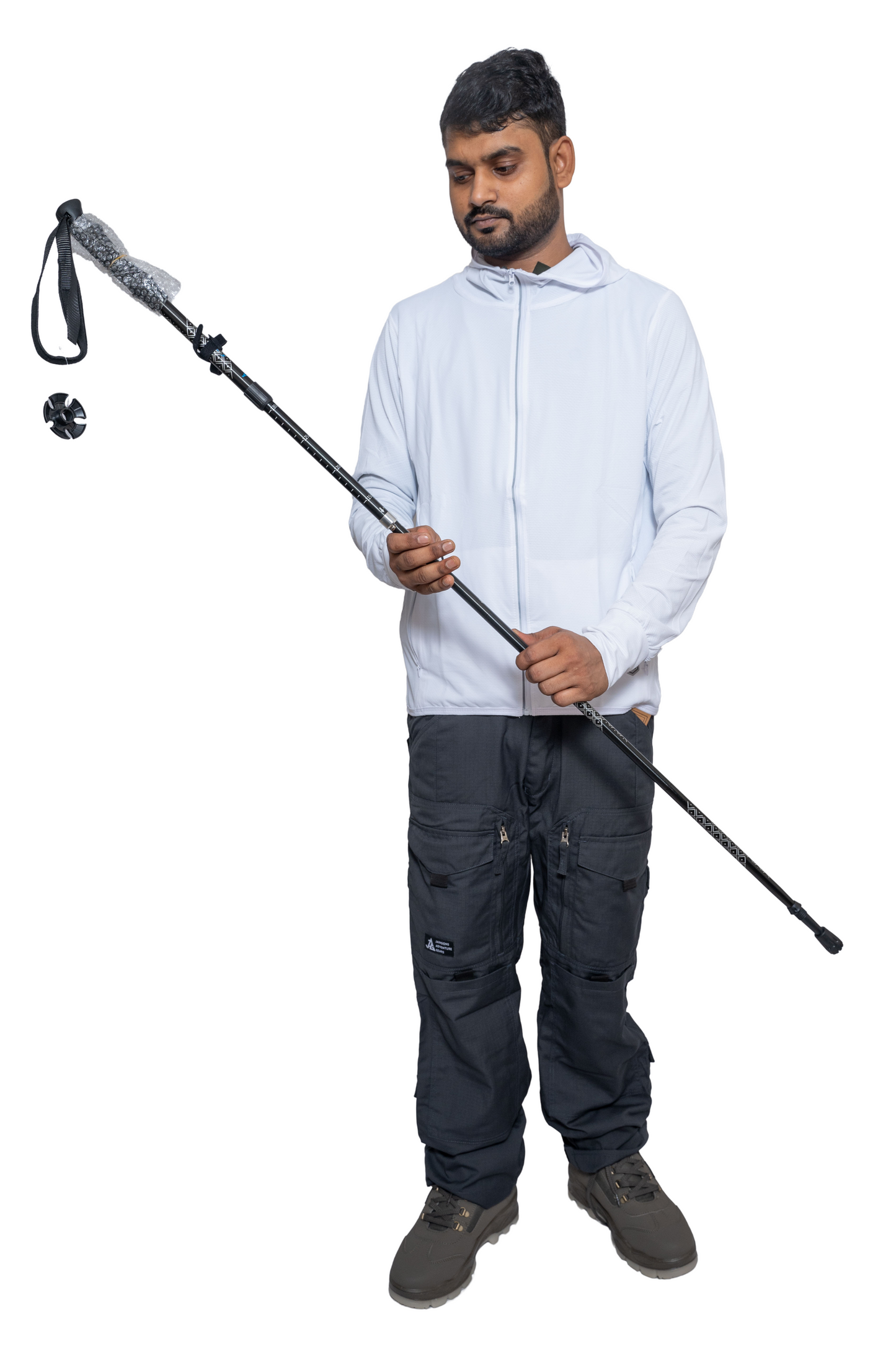 JAG Z Folding Hiking & Trekking Pole | String Mechanism