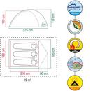 Coleman Darwin 3 Tent