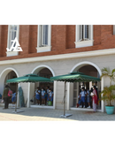 2.2m./10ft. Diagonal Luxury Square Side Pole Umbrella | Patio Umbrella