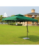 2.2m./10ft. Diagonal Luxury Square Side Pole Umbrella | Patio Umbrella
