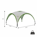 Coleman Event Shelter Pro 15 x 15 ft with UV & Water Protected Flysheet, Extra Large Event Tent with Sturdy Steel Poles for Festivals, Garden and Campsite