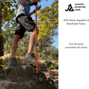 JAG Discovery Series | Quick Dry Convertible Trekking, Hiking & Travel Pants | Breathable Fabric | Stretchable Fabric | Unisex Design