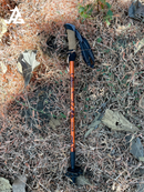 JAG 3 Section 7075 Grade Duralumin Shock Absorbing Hiking Pole | Spring Mechanism | Trekking Pole | Hiking Pole | Cork Handle