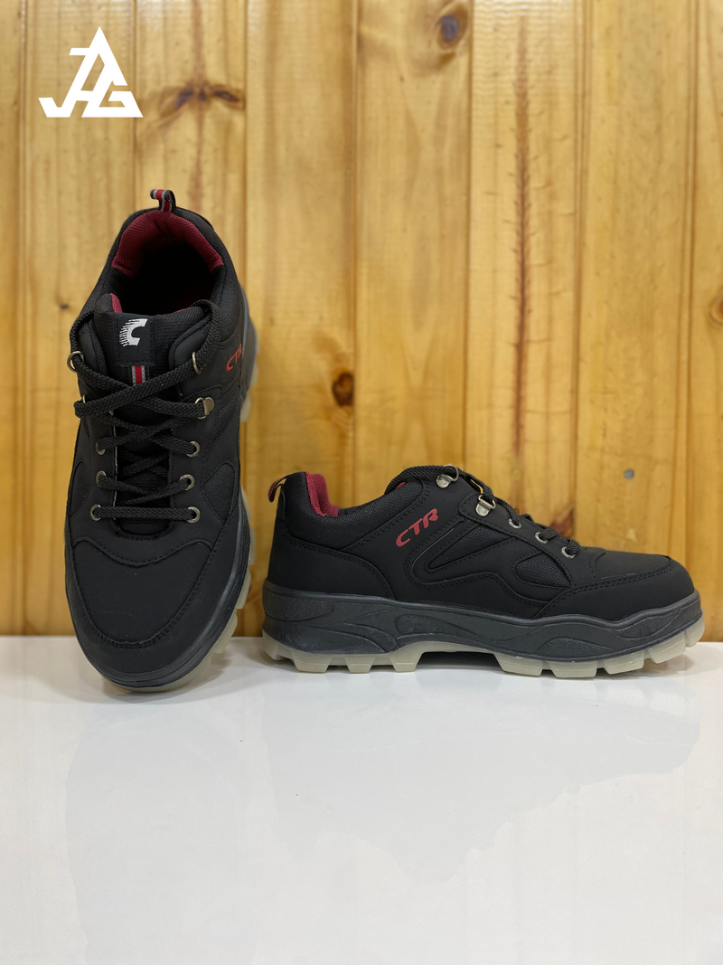 JAG Lunar Series Low Ankle Hiking & Trekking Shoes | Unisex | Black