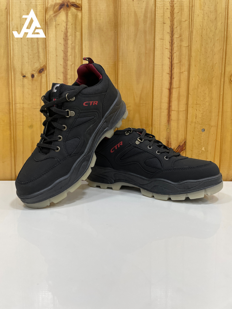 JAG Lunar Series Low Ankle Hiking & Trekking Shoes | Unisex | Black