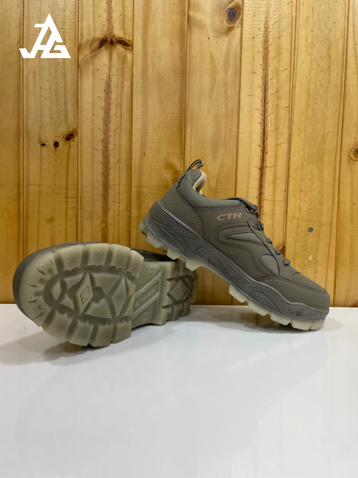 CTR OD 1 Series Low Ankle Hiking & Trekking Shoes | Unisex | Olive | Coasters Trekking Shoes