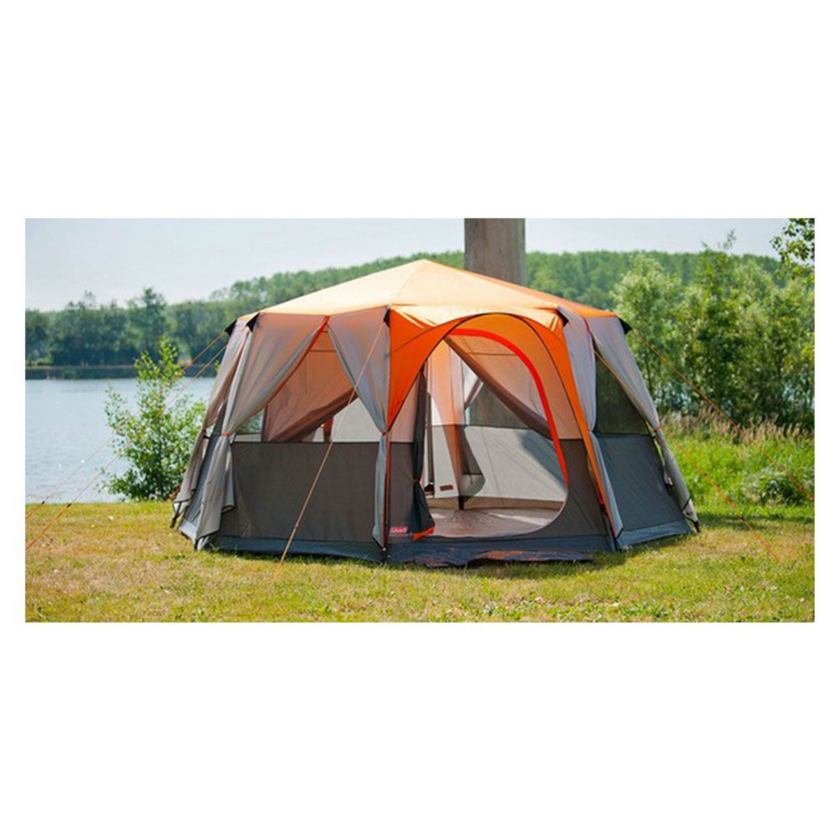 Coleman Cortes Octagon 8 Tent Orange