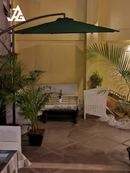 2.7m./9ft. Diameter Luxury Round Side Pole Umbrella