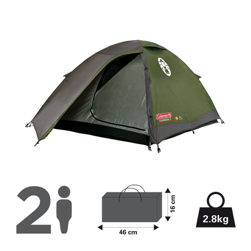Coleman top darwin tent