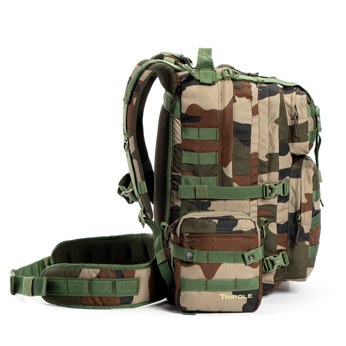 Tripole Alfa 45 litres Military Tactical Backpack with Sling Bag Attachment