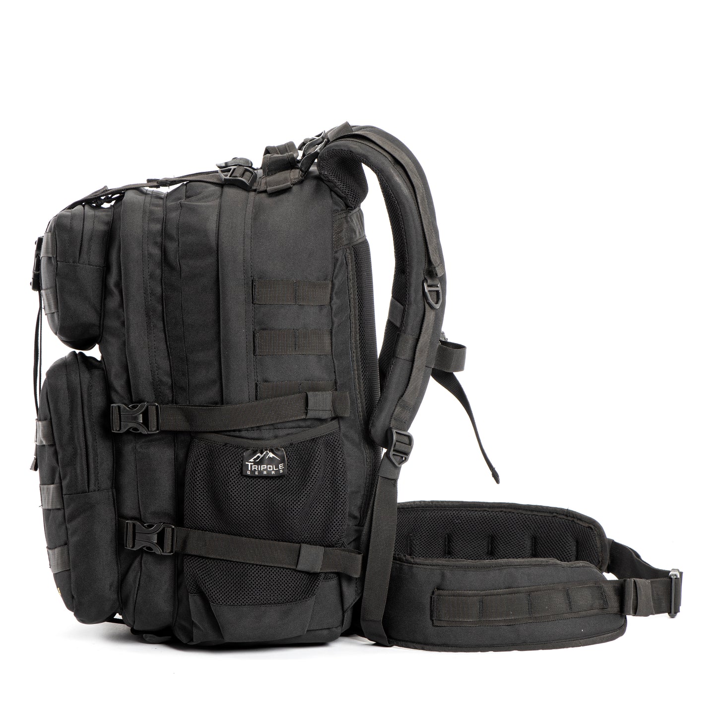 Tripole Alfa 45 litres Military Tactical Backpack with Sling Bag Attachment