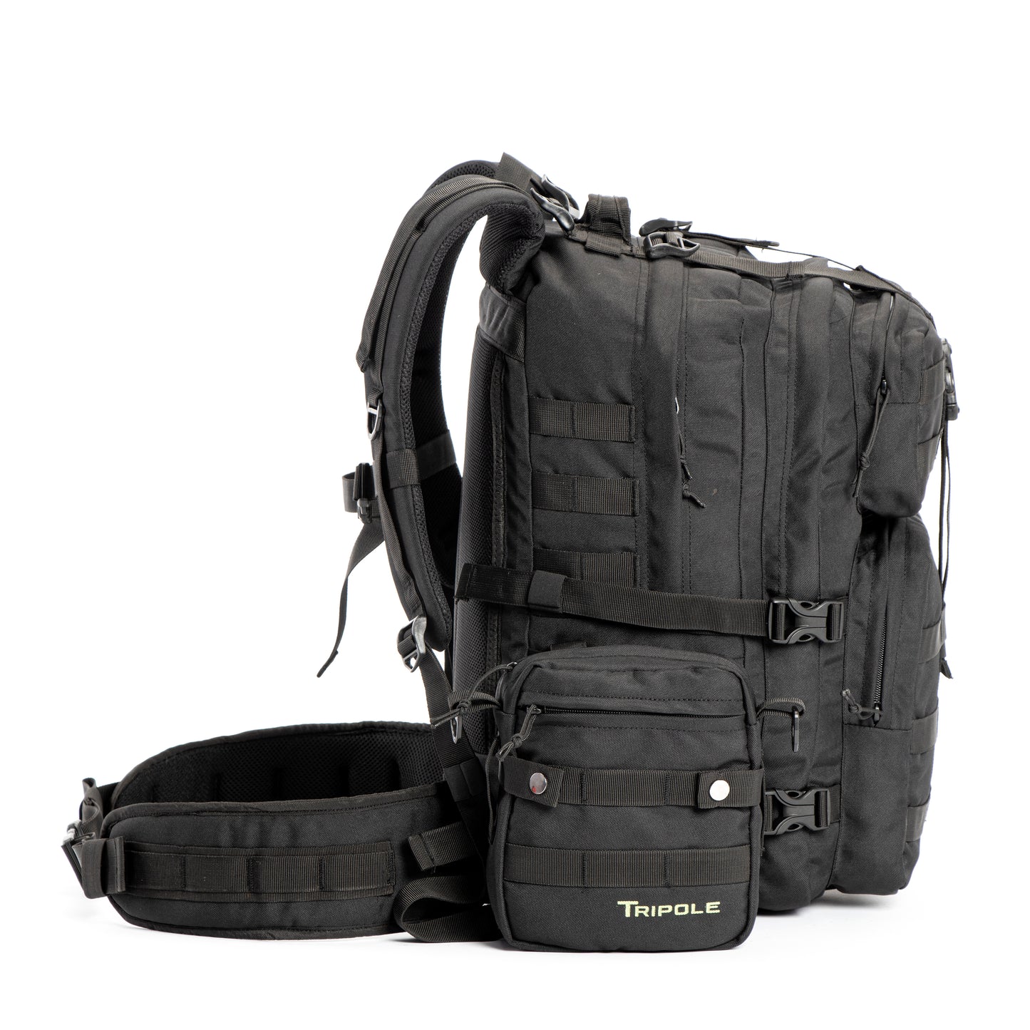 Tripole Alfa 45 litres Military Tactical Backpack with Sling Bag Attachment