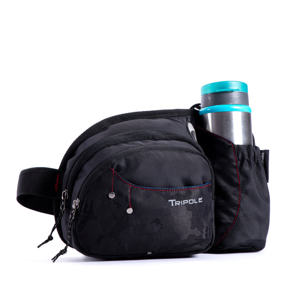 MESSENGER WAIST BAG - URBAN WALKING - ACTIV MBLTY BLACK