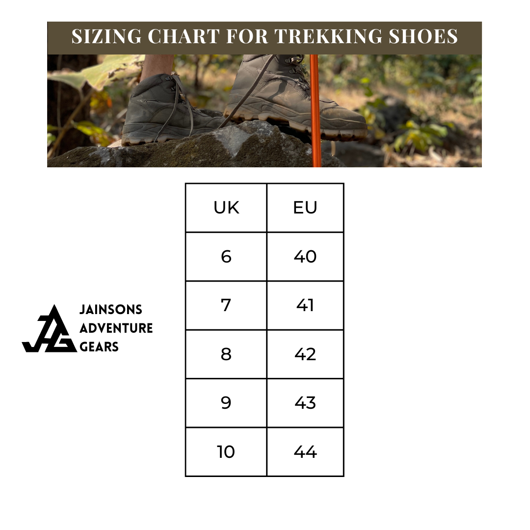 CTR OD 4 Series High Ankle Hiking & Trekking Shoes | Unisex | Olive | Coasters Trekking Shoes