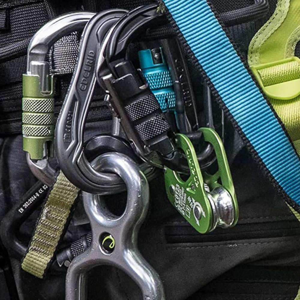 Edelrid Steel Oval Screw Carabiner