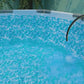 Bestway Power Steel 16' x 10' x 42" Oval Frame Swimming Pool Set with Filter, Ladder and Cover